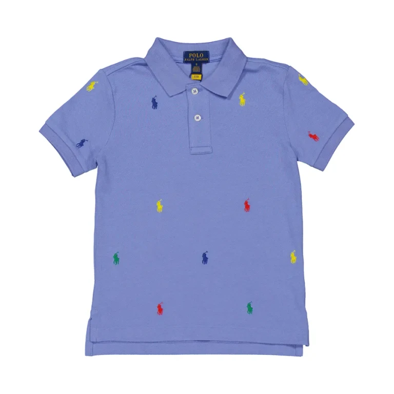 Polo Ralph Lauren Kids Pony Embroidered Cotton Polo Shirt