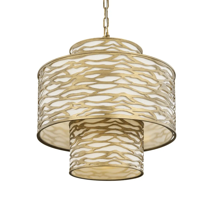 Kato 4-Light Pendant Light in Havana Gold
