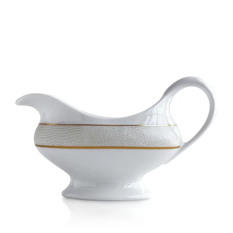 Bernardaud Sauvage White Gravy Boat