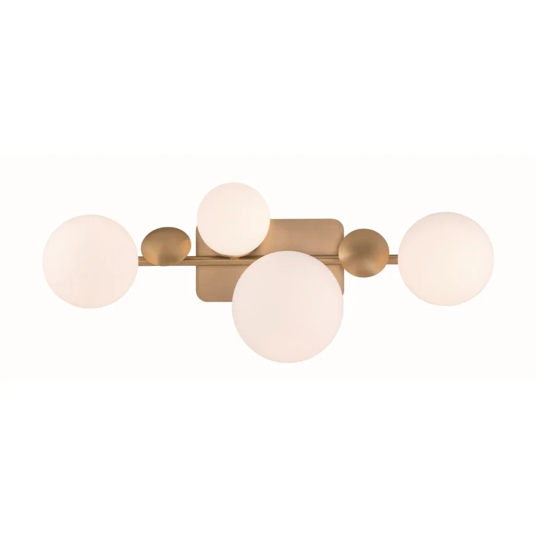 Gold Bathroom Vanity Light
