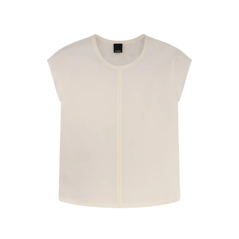 Pinko Blossom White T-shirt - Women