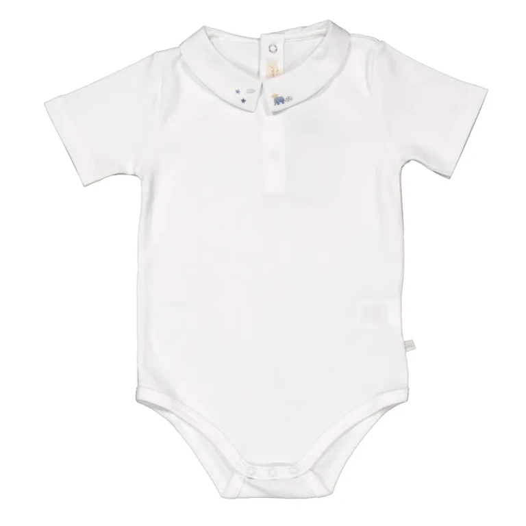 Marie Chantal Toddler Short-Sleeve Onesie