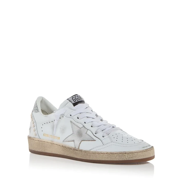 Golden Goose Unisex Ball Star Embellished Low Top Sneakers