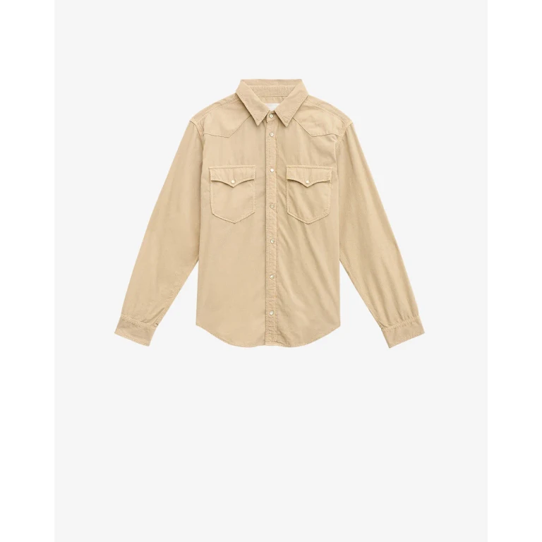 Chemise Vasco - Homme - Beige - Taille XS - Isabel Marant
