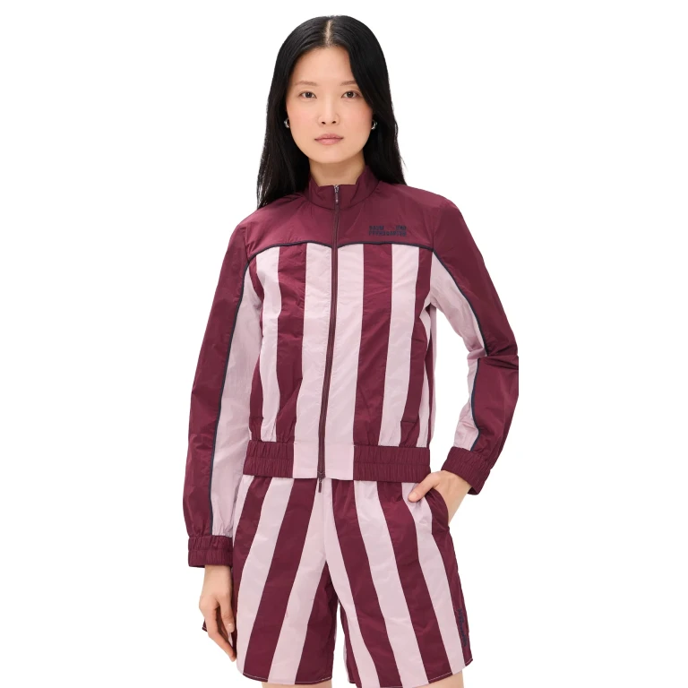 BAUM UND PFERDGARTEN Bettie Bomber Jacket Bordeaux Pink Mix 34