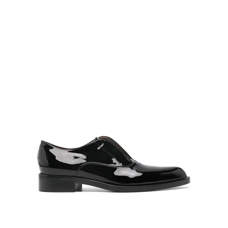 Gianvito Rossi 系带鞋 - 黑色