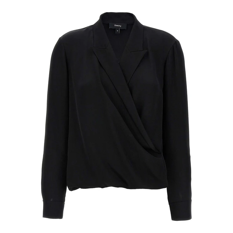 Theory Blouse - Noir