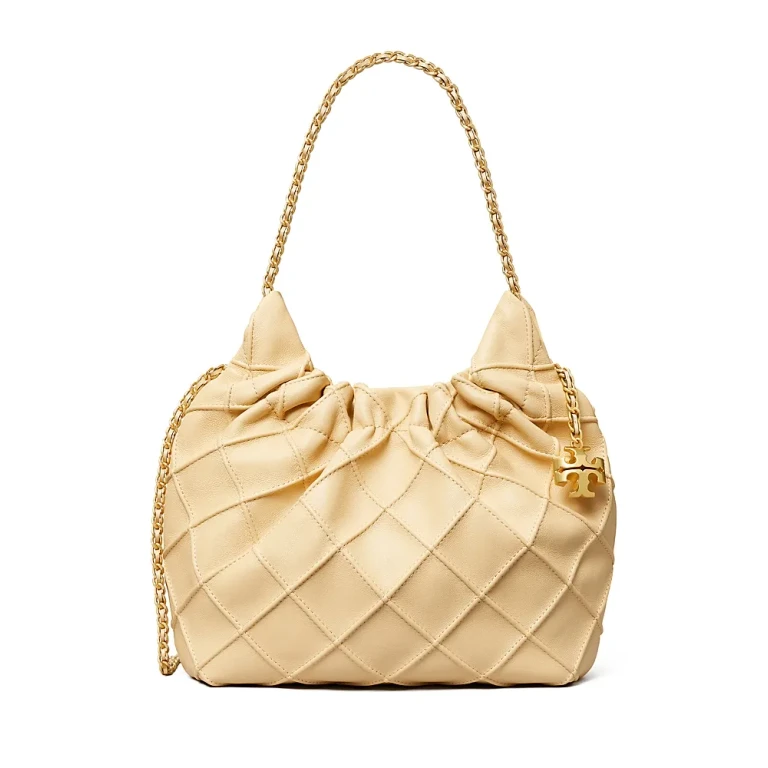Tory Burch Fleming Mini Hobo Bag Black One Size