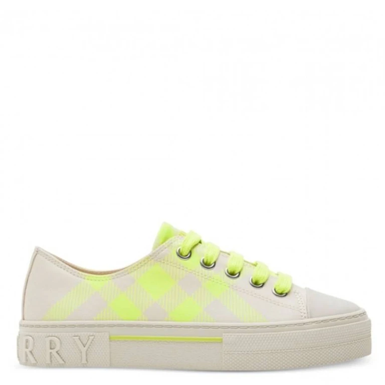 Burberry Kids Jack Check Low-Top Sneakers