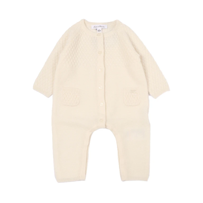 Tartine & Chocolat Set White Cashmere Suits - Kids