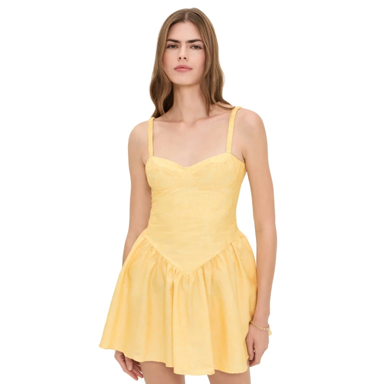 Peixoto Flynn Dress Bandana Dandy Yellow L