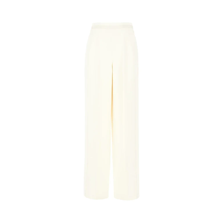 Fendi Ivory Wool Blend Pant