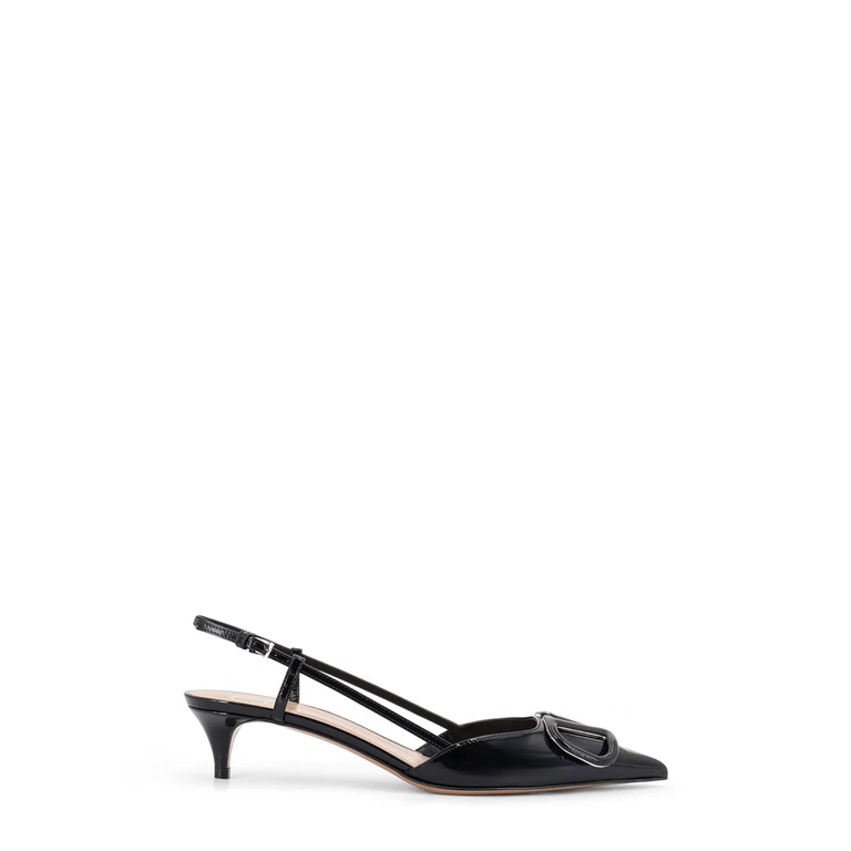 Valentino Garavani With Heel Black Pelle - Women