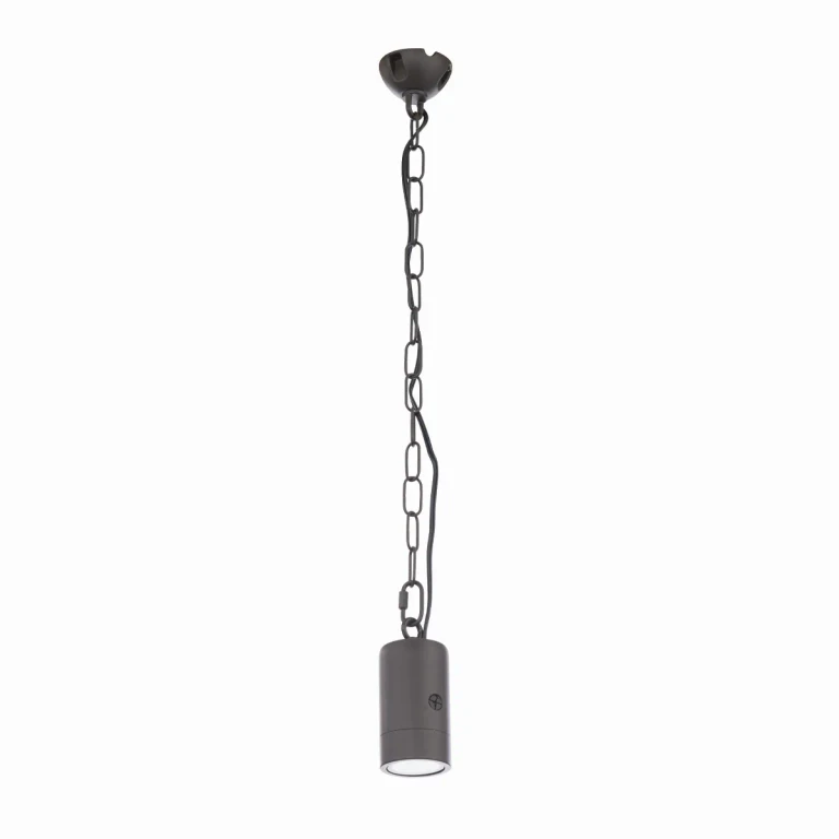 Black on Aluminum LED Pendant from the 3811 Collection