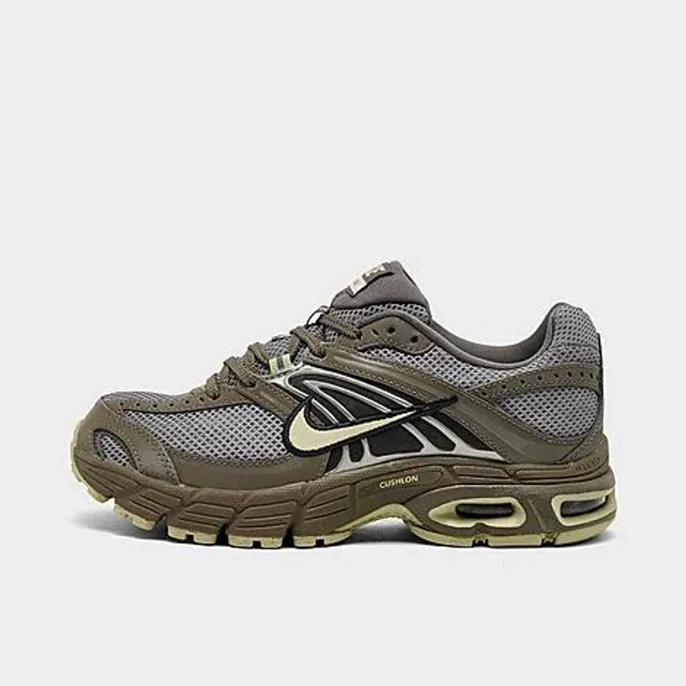 Nike Women's Air Max Moto 2K Reflective Casual Shoes in Cave Stone/Olive Aura/Cement Grey Size: 5.5