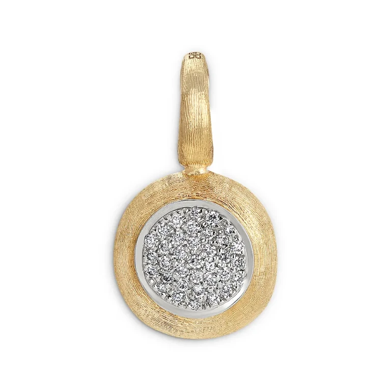 Marco Bicego 18K White & Yellow Gold Jaipur Diamond Pave Pendant
