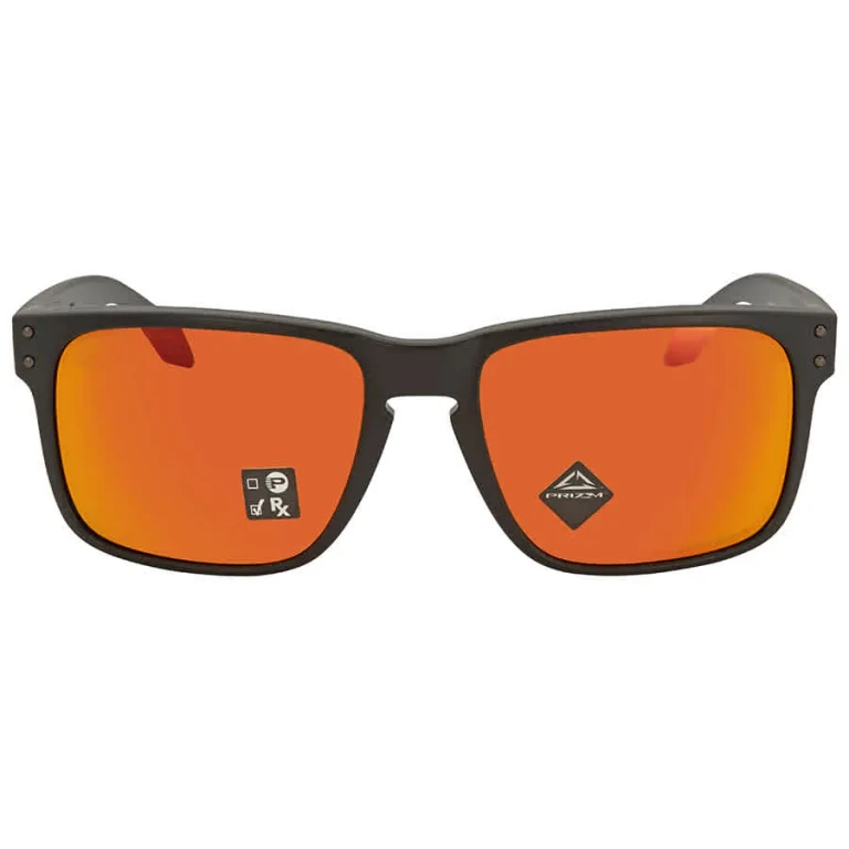 Oakley Holbrook Prizm Ruby Square Mens Sunglasses OO9102 9102E2 57