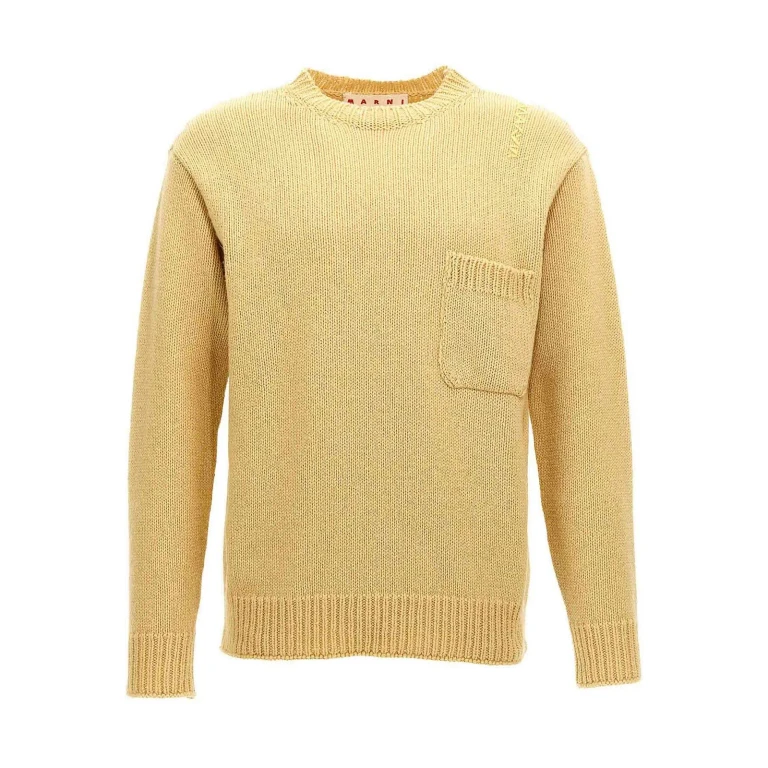 Marni Pull Col Rond - Noir