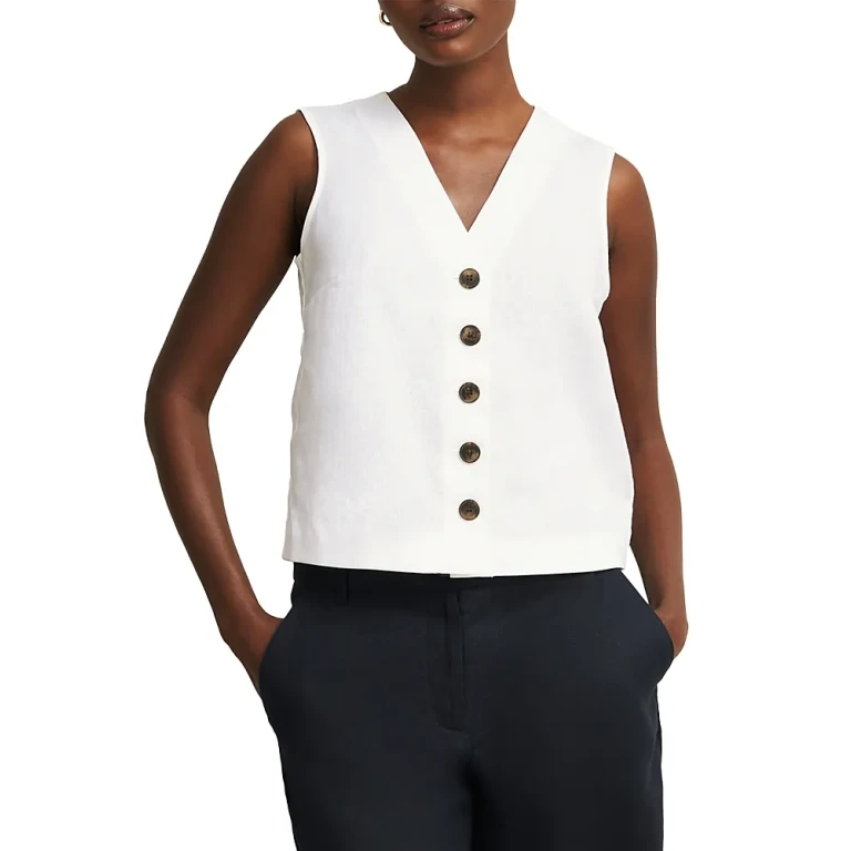 Hobbs London Kaylee Linen Top