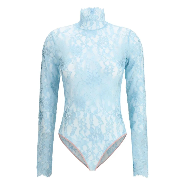 Valentino Floral Lace Bodysuit