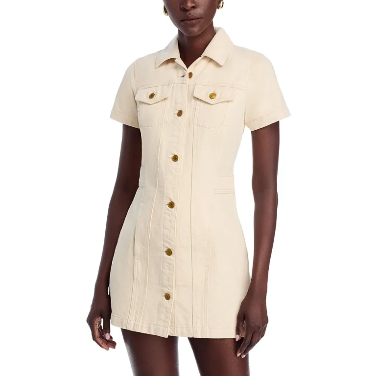 Michael Kors Robe Mini en Denim