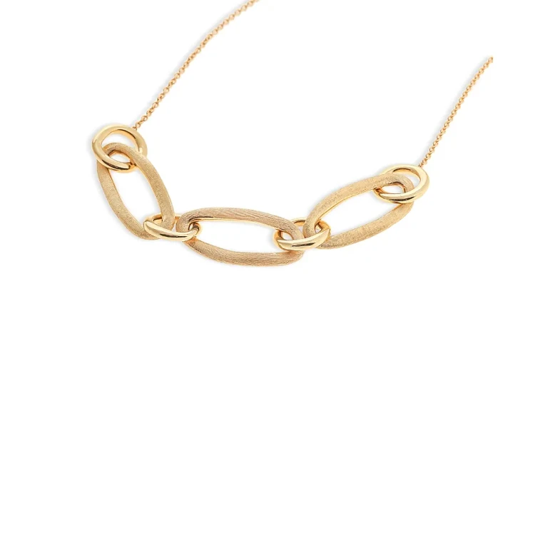Marco Bicego 18K Yellow Gold Jaipur Gold Triple Link Collar Necklace, 16.5