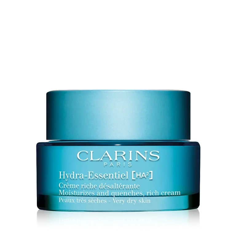 Clarins Hydra Essentiel Rich Moisturizer with Double Hyaluronic Acid 1.6 oz.
