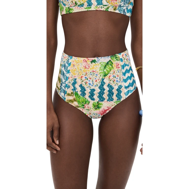 Hunter Bell Swim Bikini Bottoms Morning Glory XS