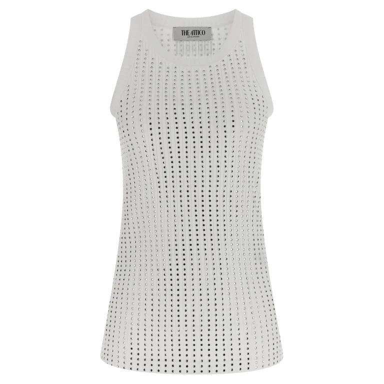 The Attico Top - Blanc
