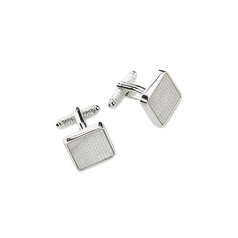 Square Mother of Peal Cufflinks - Exclusive