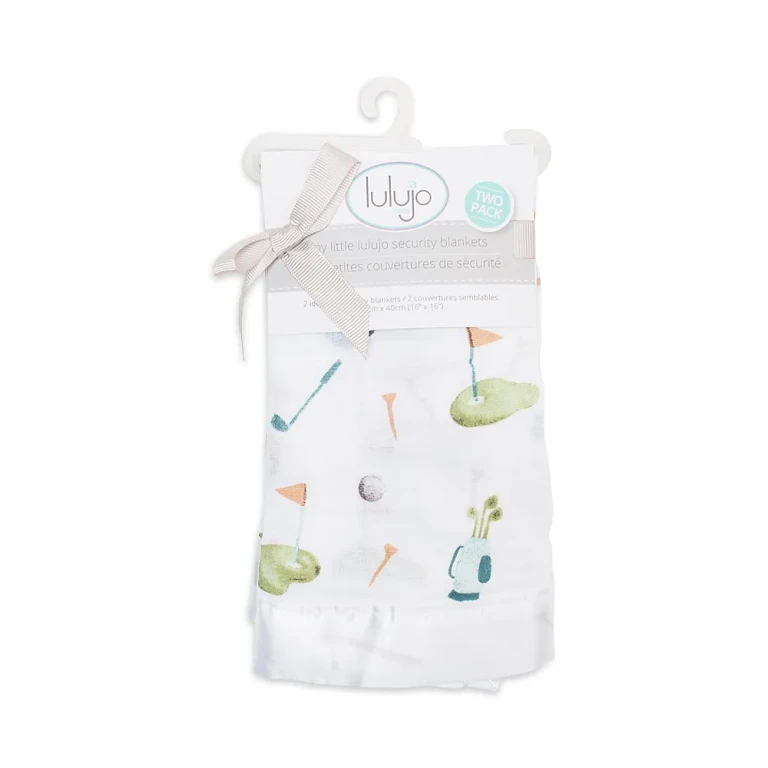 Lulujo Golf Security Blankets, Set of 2