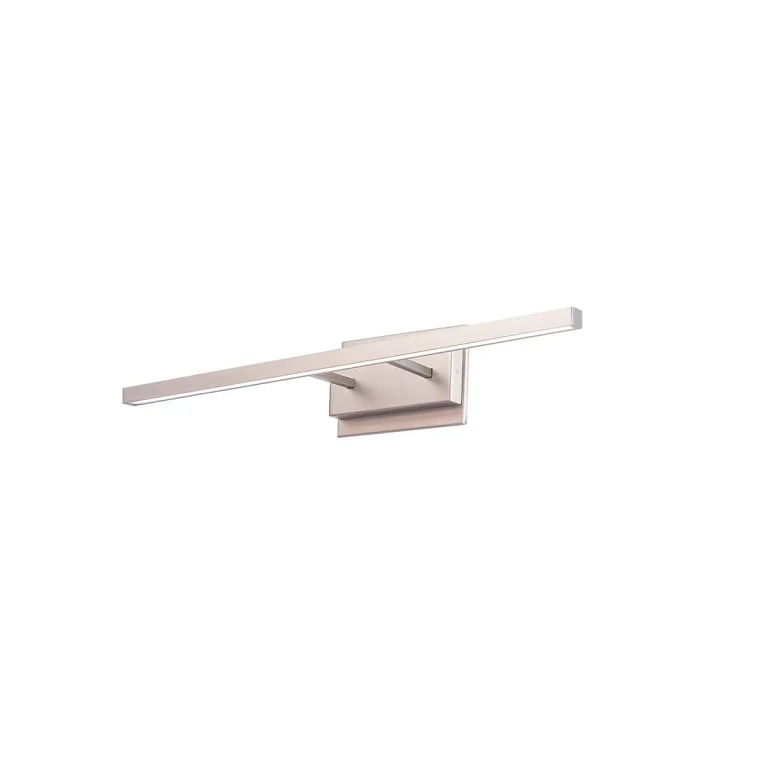 WAC Parallax 3500K Bathroom Vanity Light in Brushed Nickel - WS-73123-35-BN