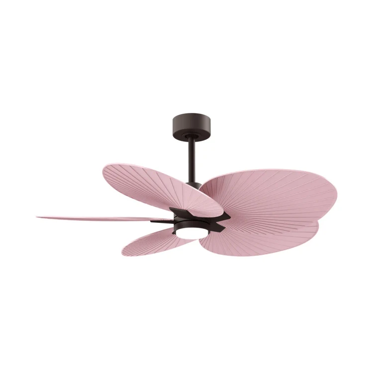 Textured Bronze 48" Ceiling Fan from the Alessandra Tropical - LK Collection