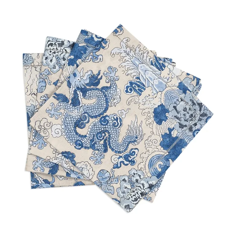 Schumacher Magic Mountain Napkins, Set of 4