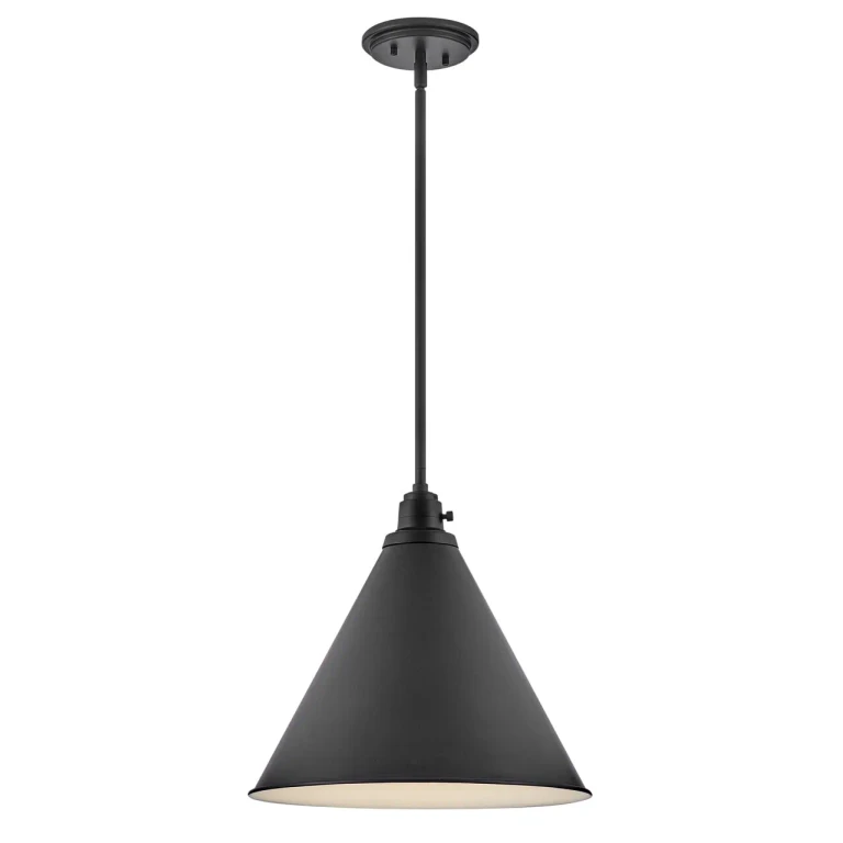 Black LED Pendant from the Arti Collection