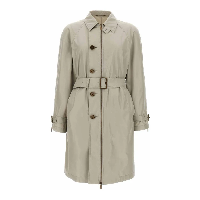 Burberry 女士短款风衣 - 米色