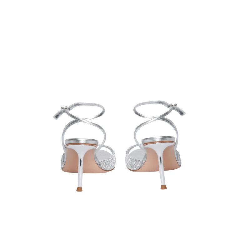 Sergio Levantesi Giava5 Microstar Silver Sandals - Women