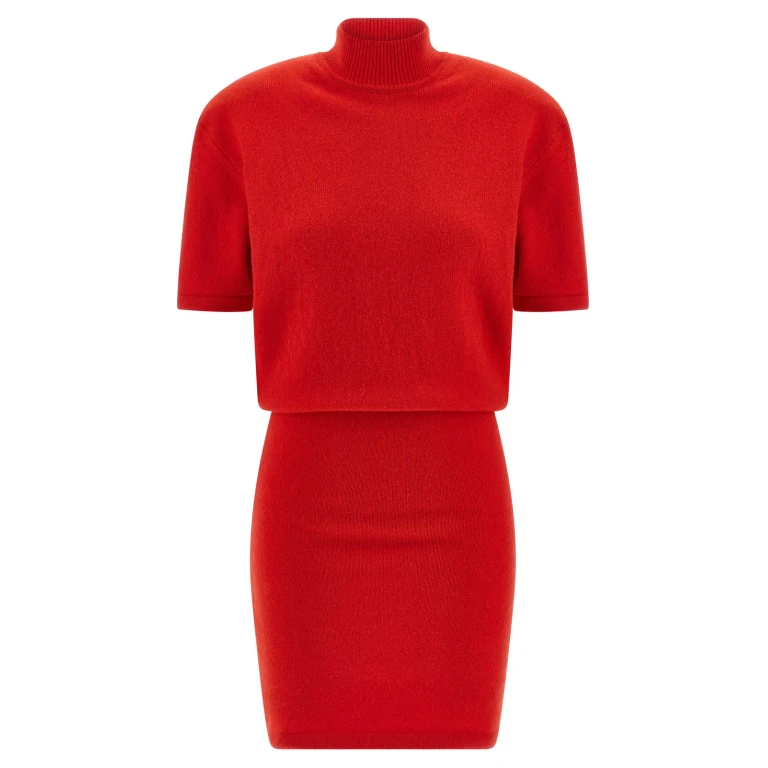 Jacquemus Robe Au Genou - Rouge