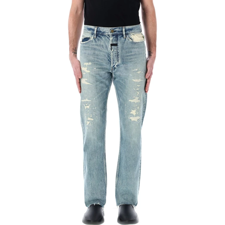 Jeans Men color Indigo (FGE240408DNM409)
