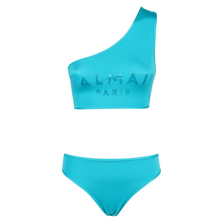 Balmain Bandeau Bra Bikini