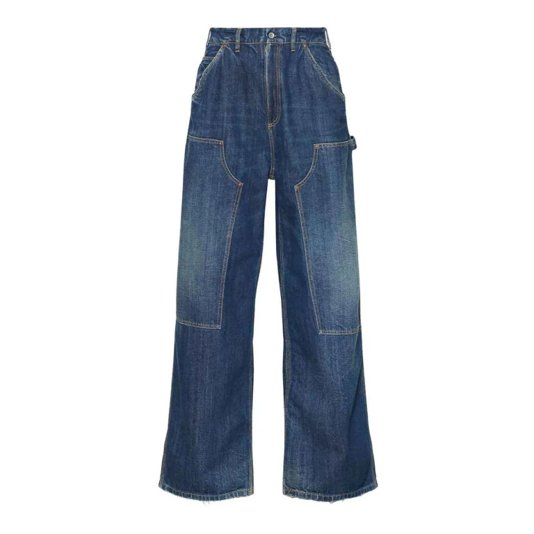 Maison Margiela Jean Droit - Bleu