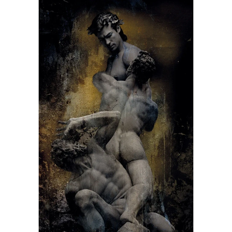 Men Statue Photographic Art | Andrew Martin Spartans