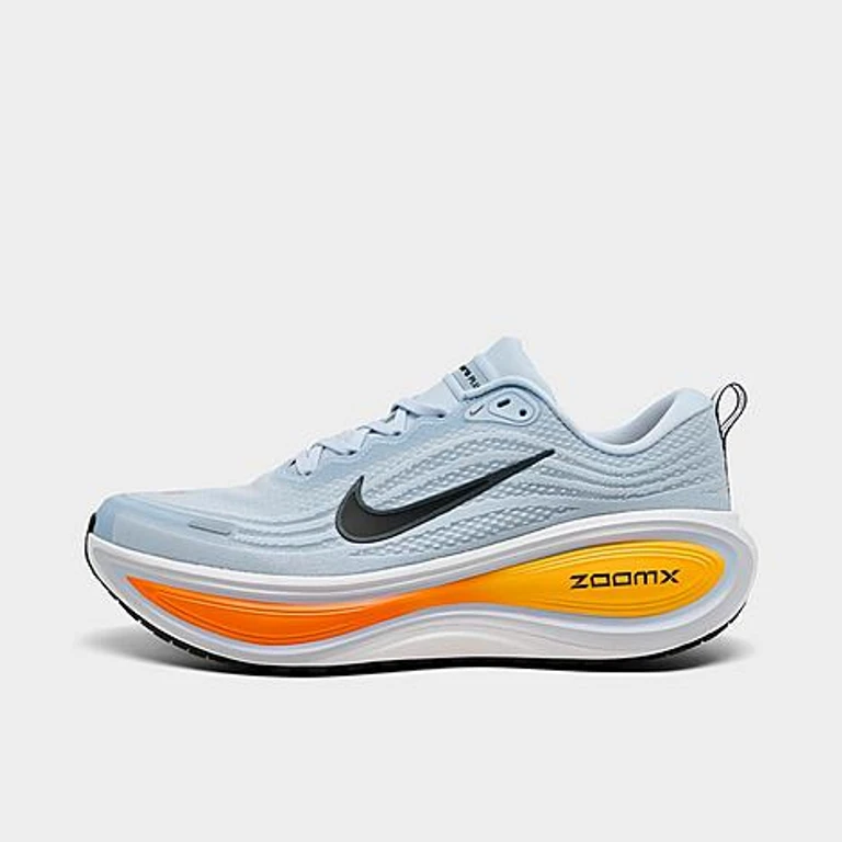 Nike Men's Vomero Plus Running Shoes in Hydrogen Blue/White/Total Orange Size: 7.5