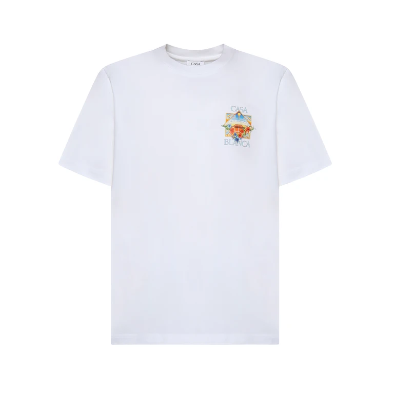 Casablanca T-shirts and Polos Black _100 % Co - Men