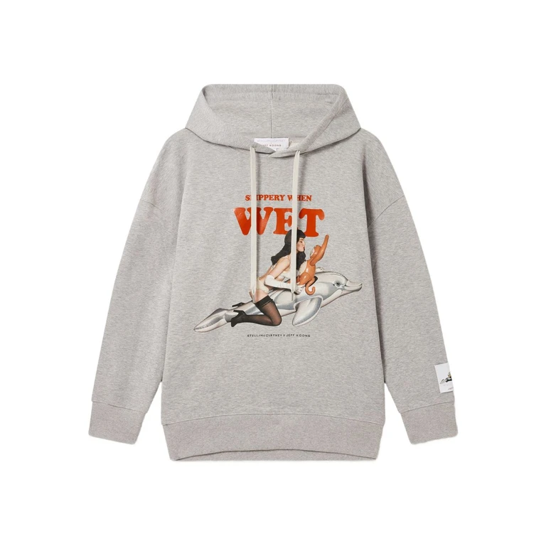 Stella McCartney Sweaters Light Grey Cotton - Women