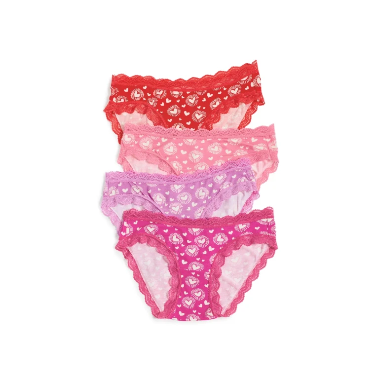 Stripe & Stare Original Knicker Four Pack - Love Shock Love Shock M