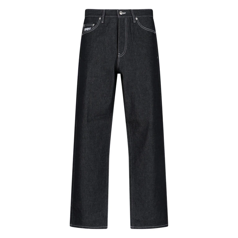 Awake Ny Jeans Black Cotton - Men