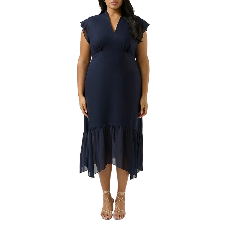 Estelle Plus Dune Dancer Midi Dress