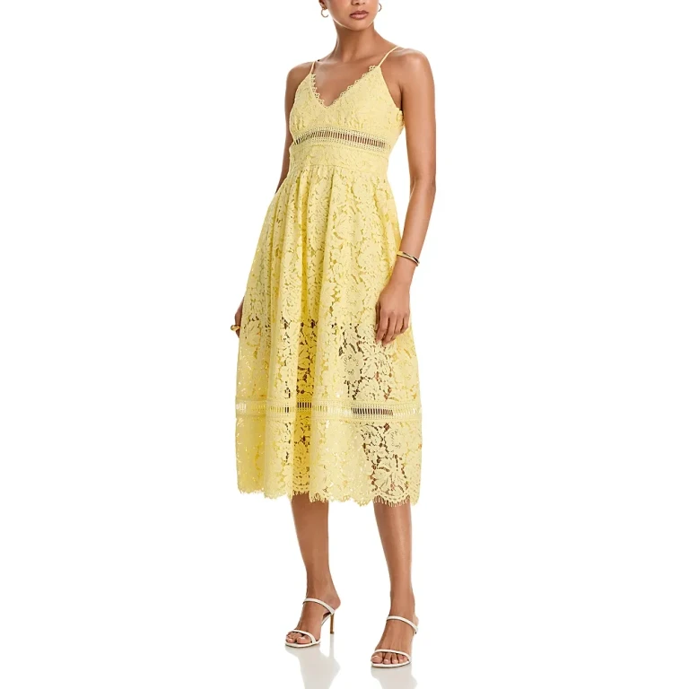 Generation Love Emma Lace Midi Dress