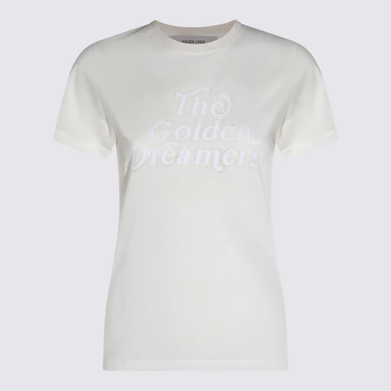 Golden Goose Journey Viscose T-shirt With Front Print